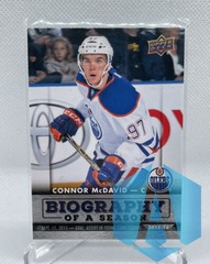 2015-16 Upper Deck Biography of a Season #BIOCM-4 Connor McDavid